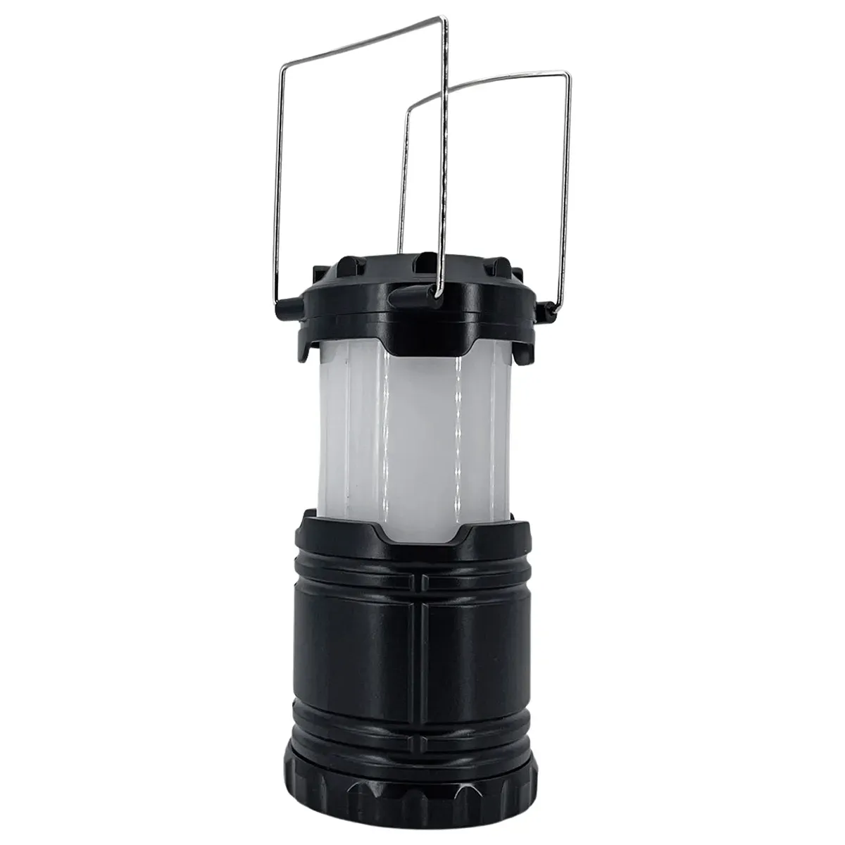 Campinglaterne mit Flammeneffekt 2-in-1
