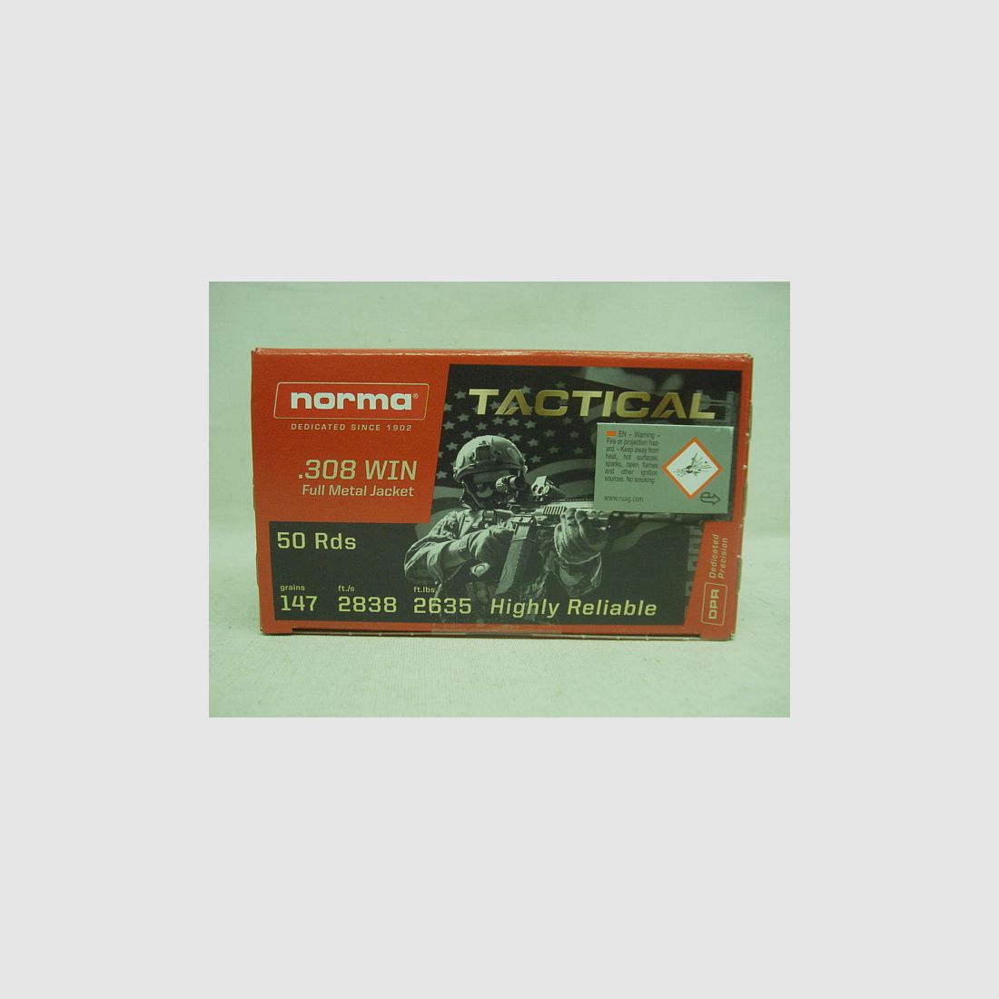 .308Win. VM Tactical - 9,5g/147gr (a50)