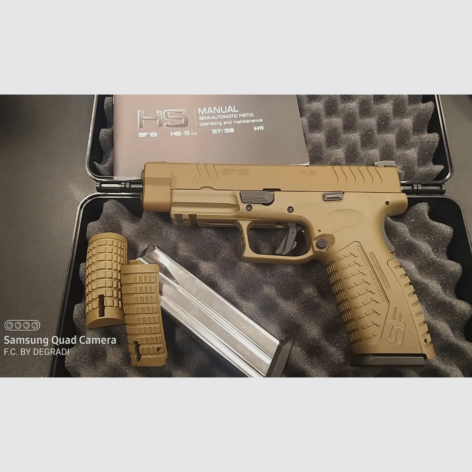 HS PRODUKT SF19 4.5 FDE KALIBER 9X21, afbeelding 4 van 4