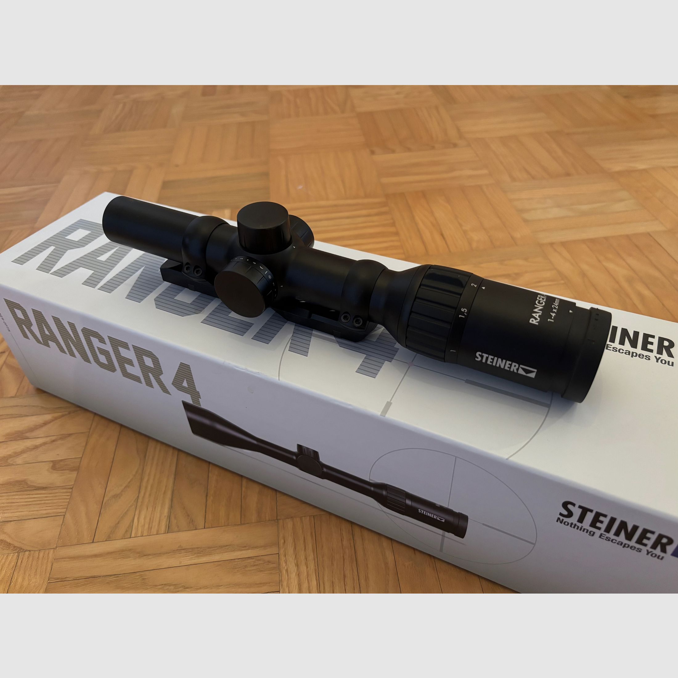 Steiner Ranger 4 1-4x24 inkl. Dentler Montage