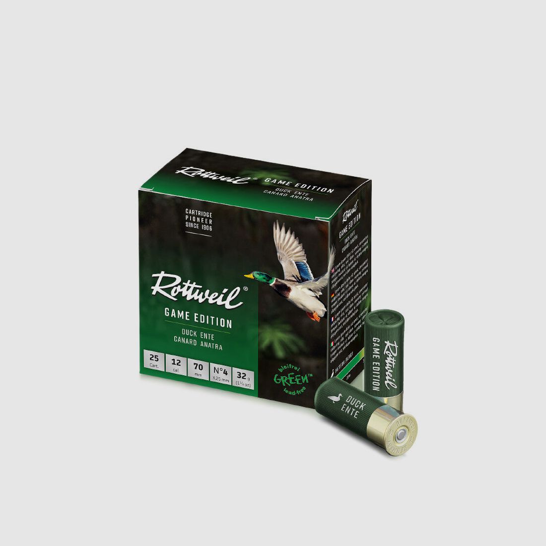 Rottweil Game Edition Anatra 32g - 3,25mm - 25 pz, immagine 1 di 3