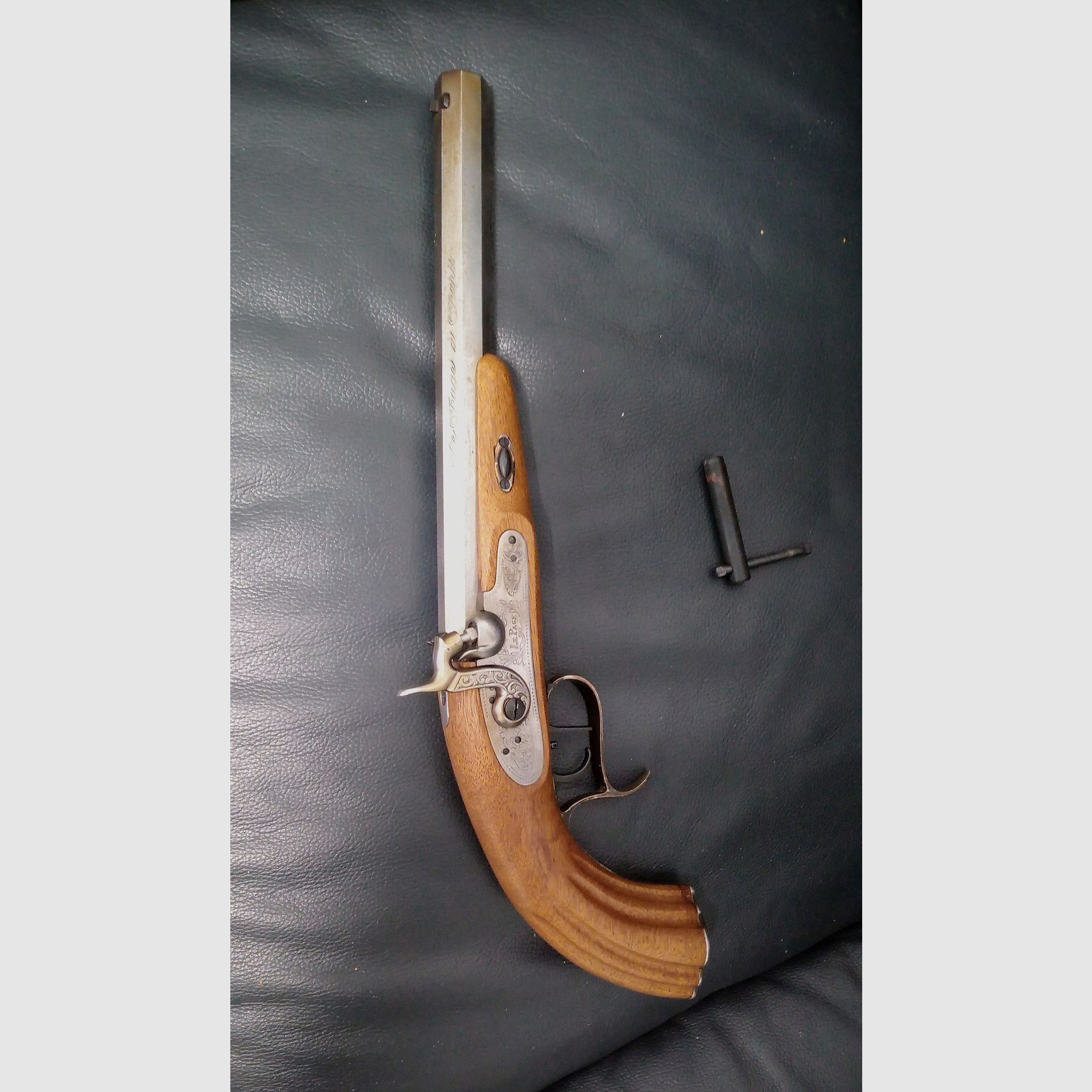 Armi Sport Italia Fucile ad avancarica a percussione "Le Page" Pistola Cal. 45 Polvere nera