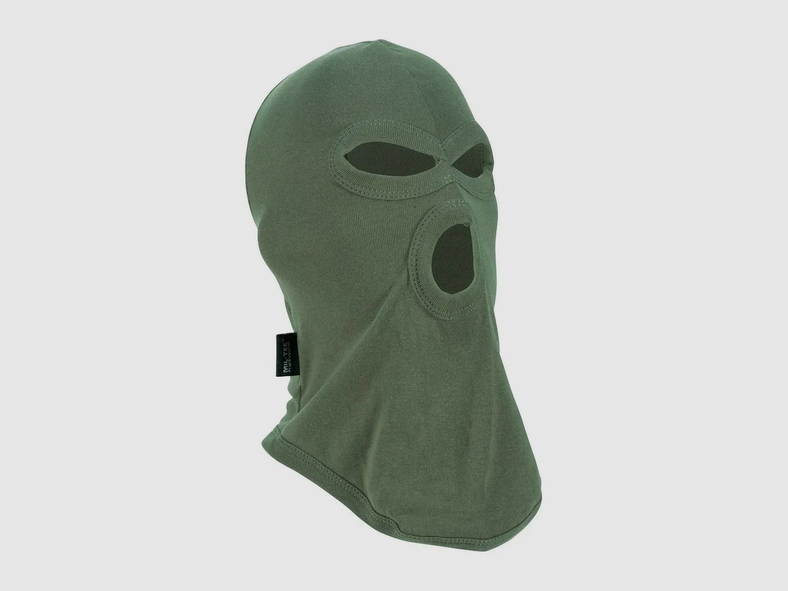Mil-Tec Balaclava 3-Hoyos - Oliva