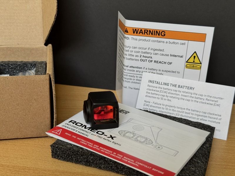 SIG SAUER ROMEO X PRO Enclosed Red Dot 6 MOA - absolut neuwertig