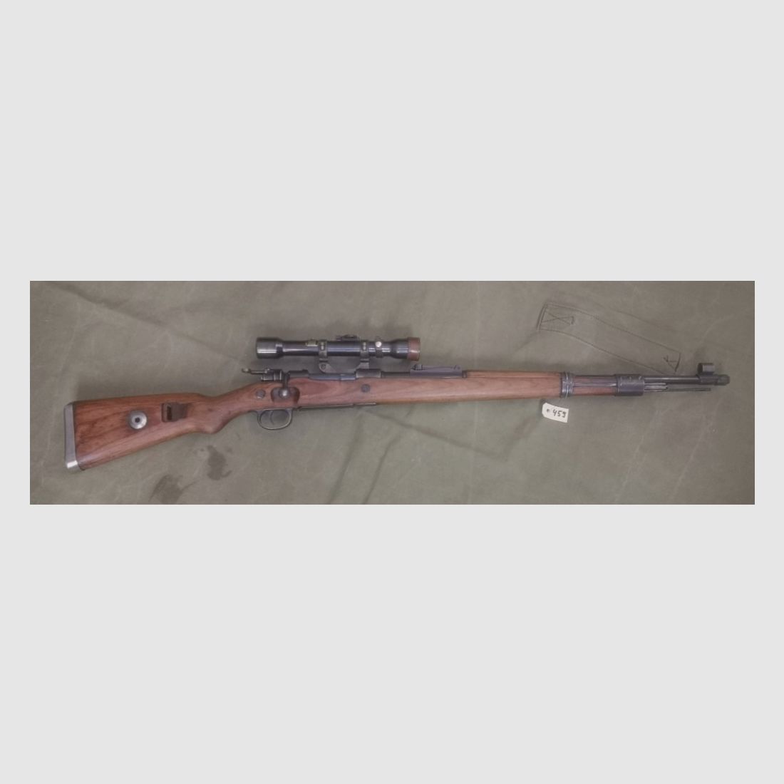 K98 SS-Snajper z ZF Kahles Heliavier - numer zgodny