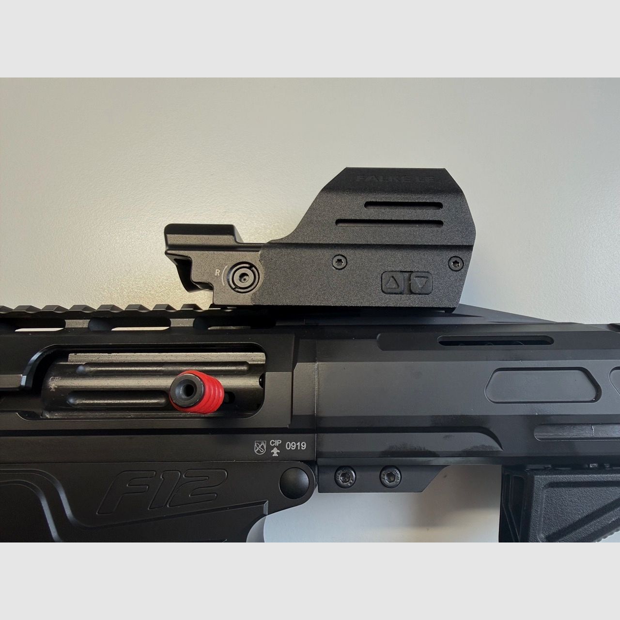 Typhoon F12 - Classic Black Serie IV - IPSC Paket III, Selbstladeflinte mit Kastenmagazin, mit umfangreichem Zubehör - NEUWERTIG