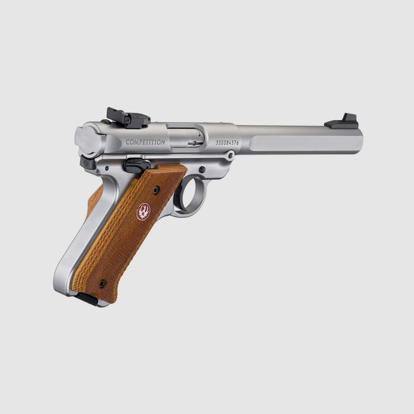 RUGER Mark IV Competition Pistool 6.88″ – 22 LR, afbeelding 4 van 6