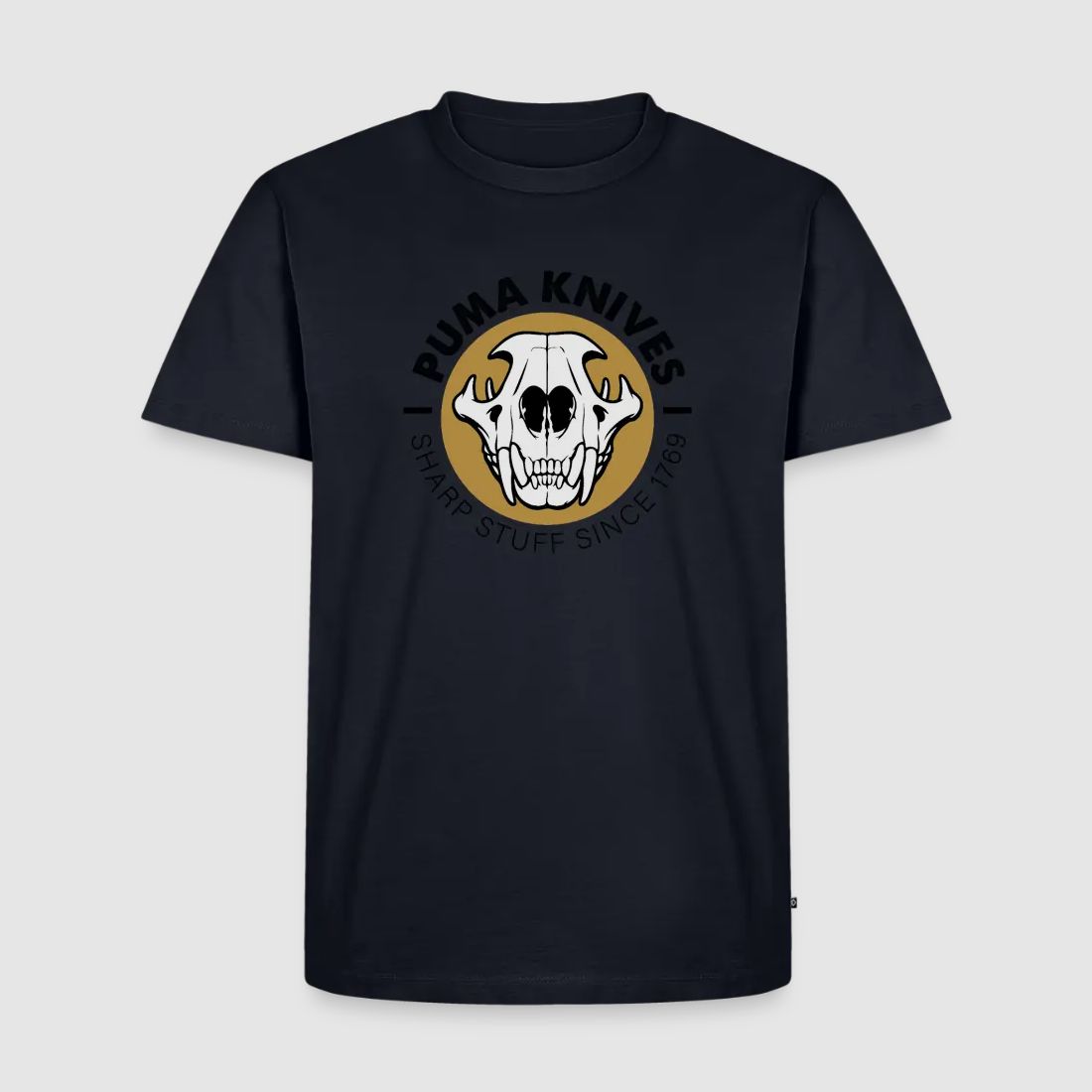 PUMA Men’s Premium T-Shirt "Skull Frontal Sharp Stuff"