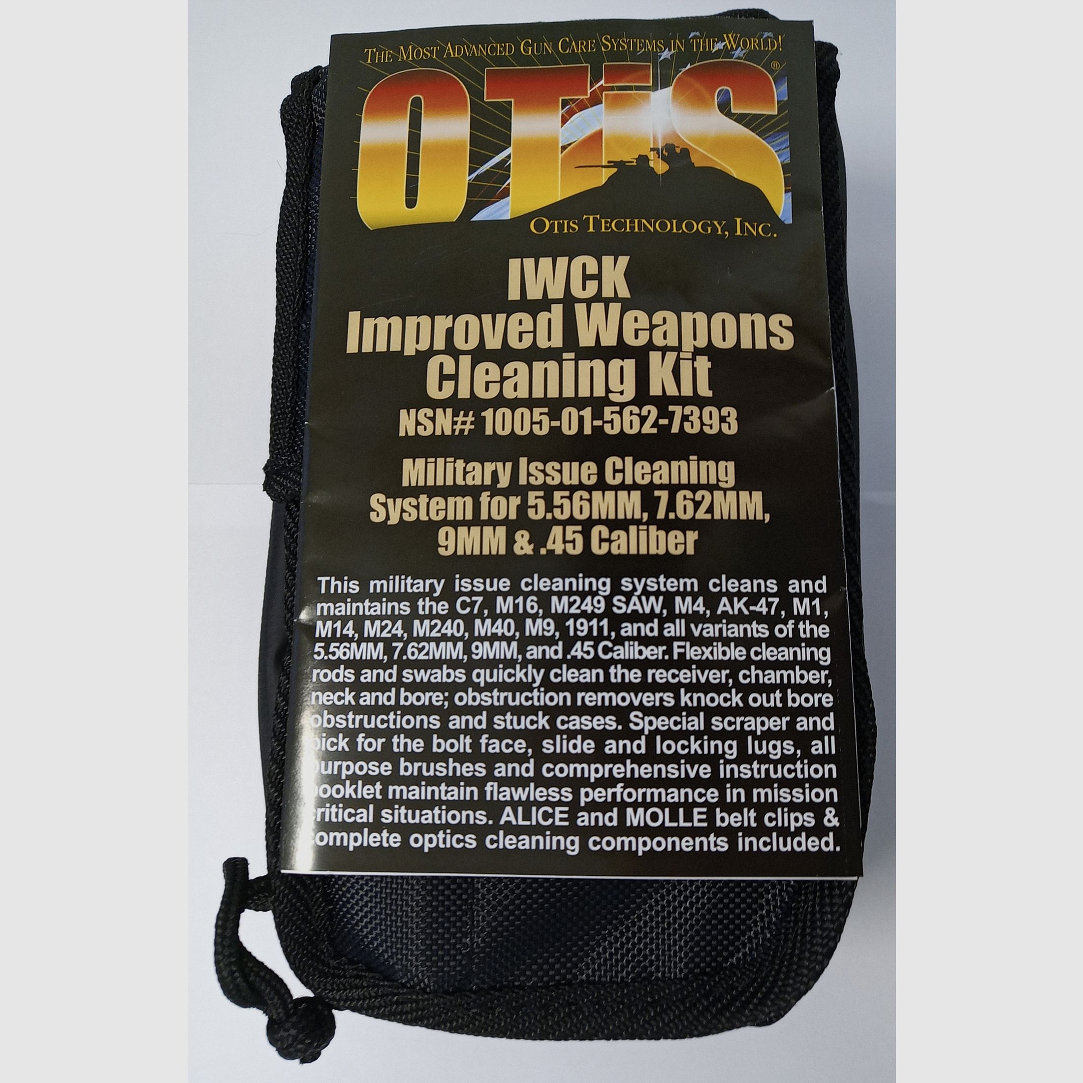 Zestaw do czyszczenia broni OTIS IWCK .223/.308/9mm/.45