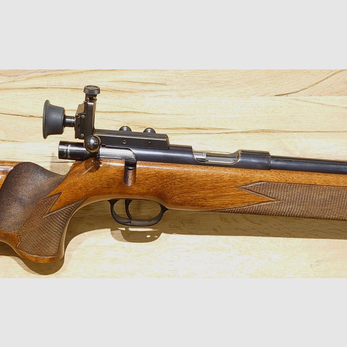 Repetitiegeweer Carl Walther Eenling Mod. Match Kal. .22lr.