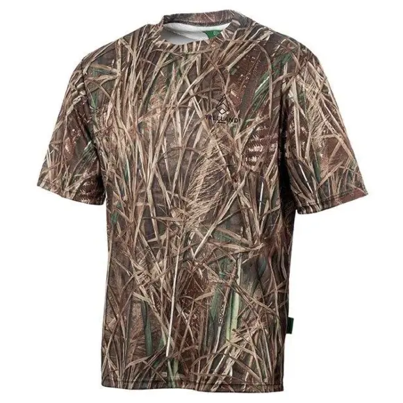 T-shirt de Chasse Treeland Camo Roseaux