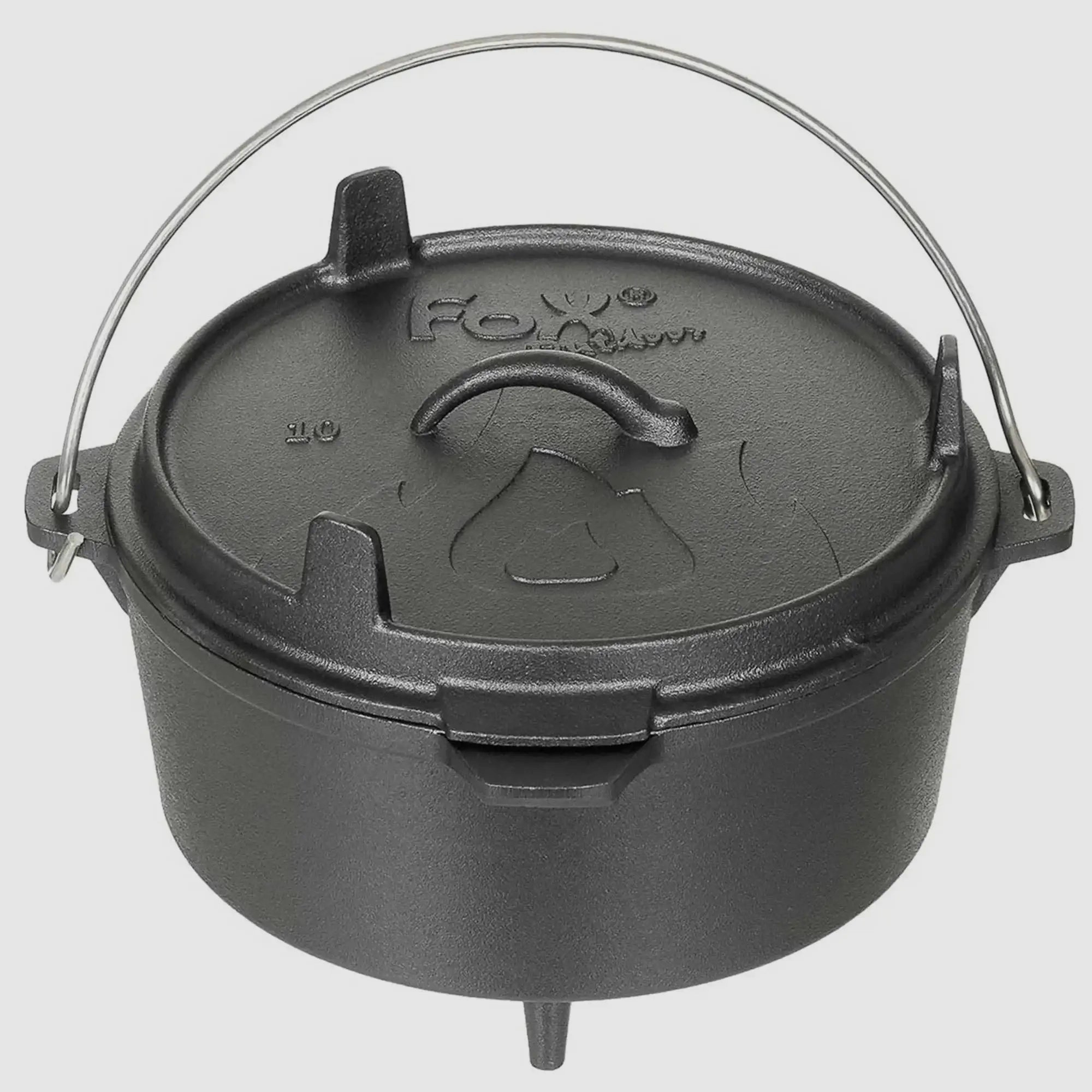 Fox Outdoor Fox Outdoor Vuurpot Dutch Oven Gietijzer 3.8 L