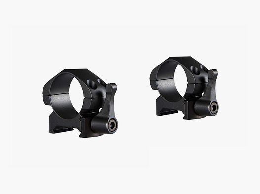 Hawke Precision Steel Weaver (Lever) 1" Two-Piece Low Mount