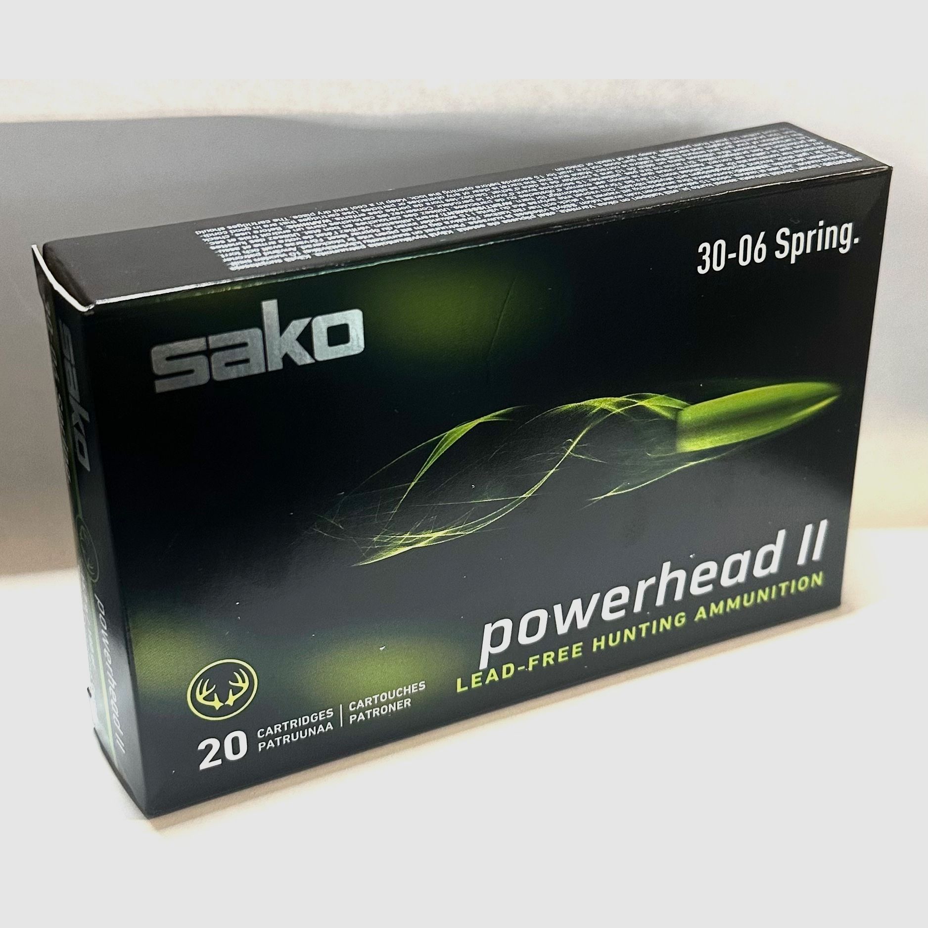 Sako 133001242 Powerhead II 30-06 Spring. Barnes TTSX 11,7 g 180grs. bleifrei Büchsenmunition