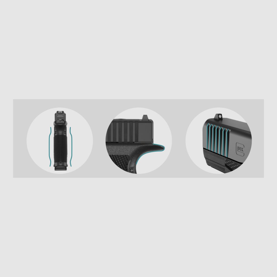 PISTOLE GLOCK 45 GEN6 OR FS KALIBER 9X19, Bild 9 von 10