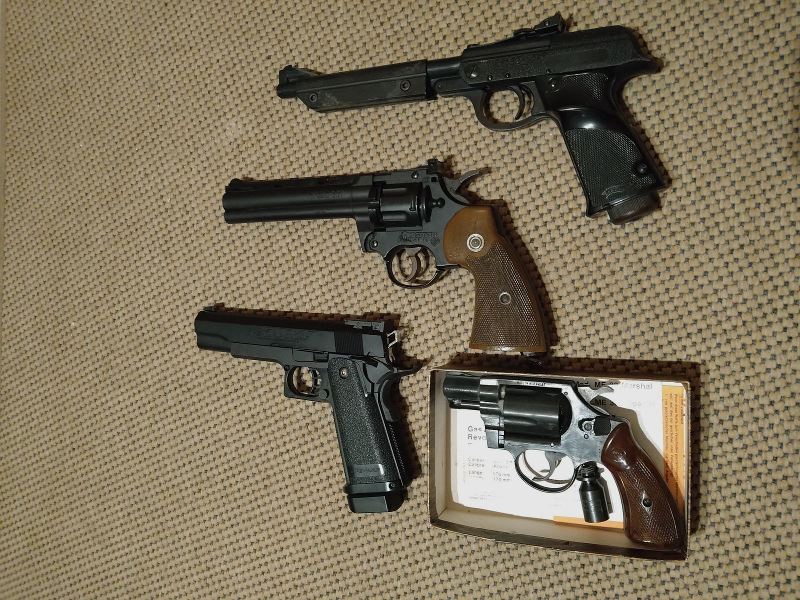 Walther LP Mod. 53 Konvolut aus 9 verschiedenen Gas Druckluft Co 2 Pistolen, Bild 3 von 16