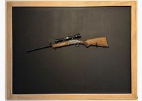 Weisbach Rhöner kipplaufgeweer kal. .22 WinMag met 4x40 richtkijker met rode stip