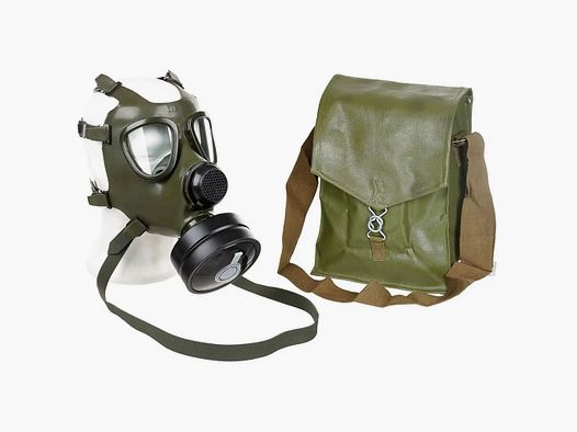 Rumänische Armee Rumänische Armee Rumänische Gasmaske inkl. Filter neuwertig - 1 (61-64)