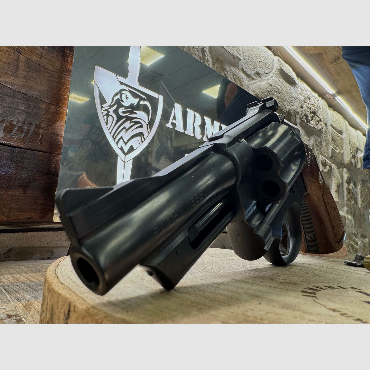 GEBRAUCHT – REVOLVER – SMITH & WESSON MOD. 28-2 HIGHWAY PATROLMAN 4" Kal. 357 Mag., Bild 2 von 7