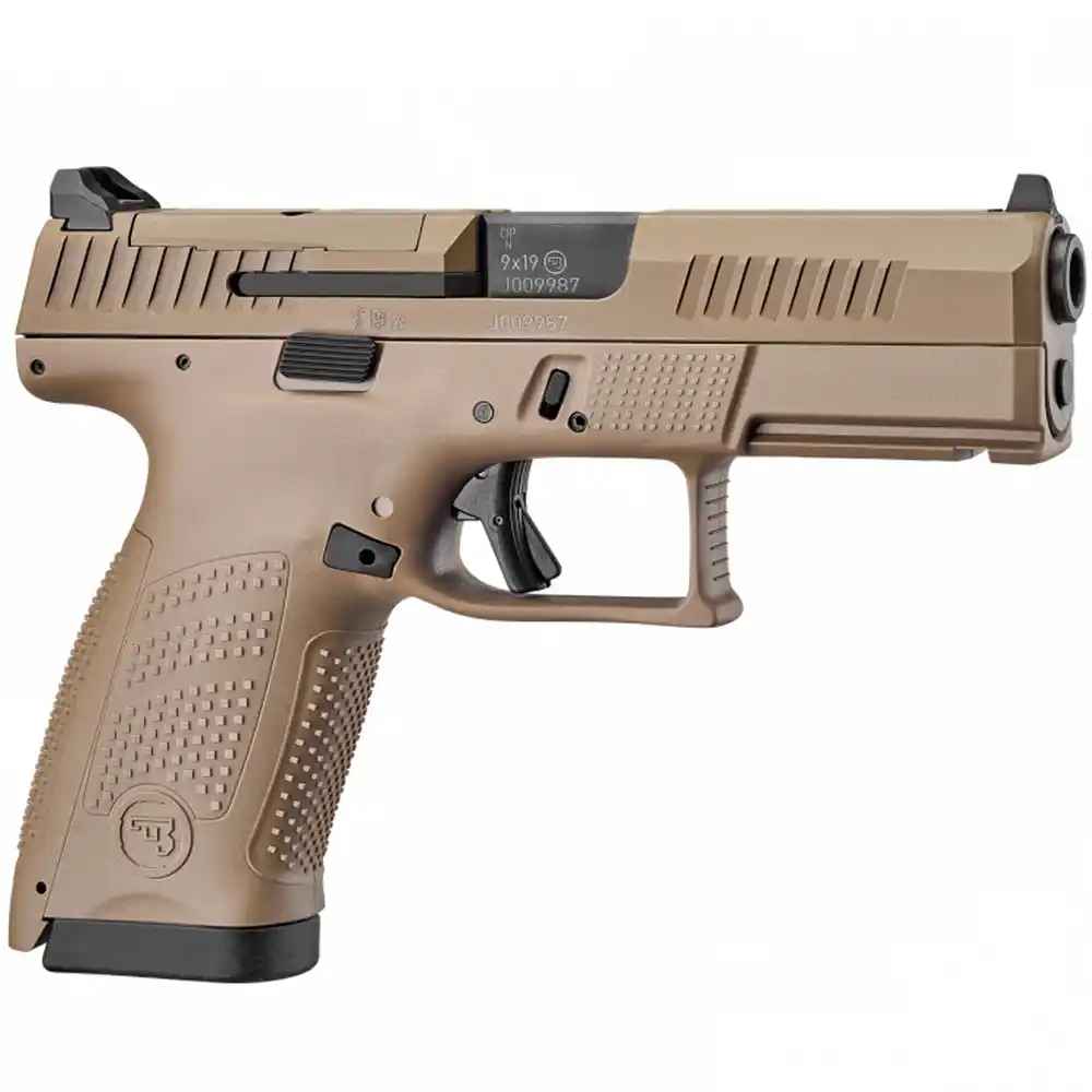 PISTOLE CZ P-10 C OR - FDE CERAKOTE - 9MM LUGER, image 3 sur 4