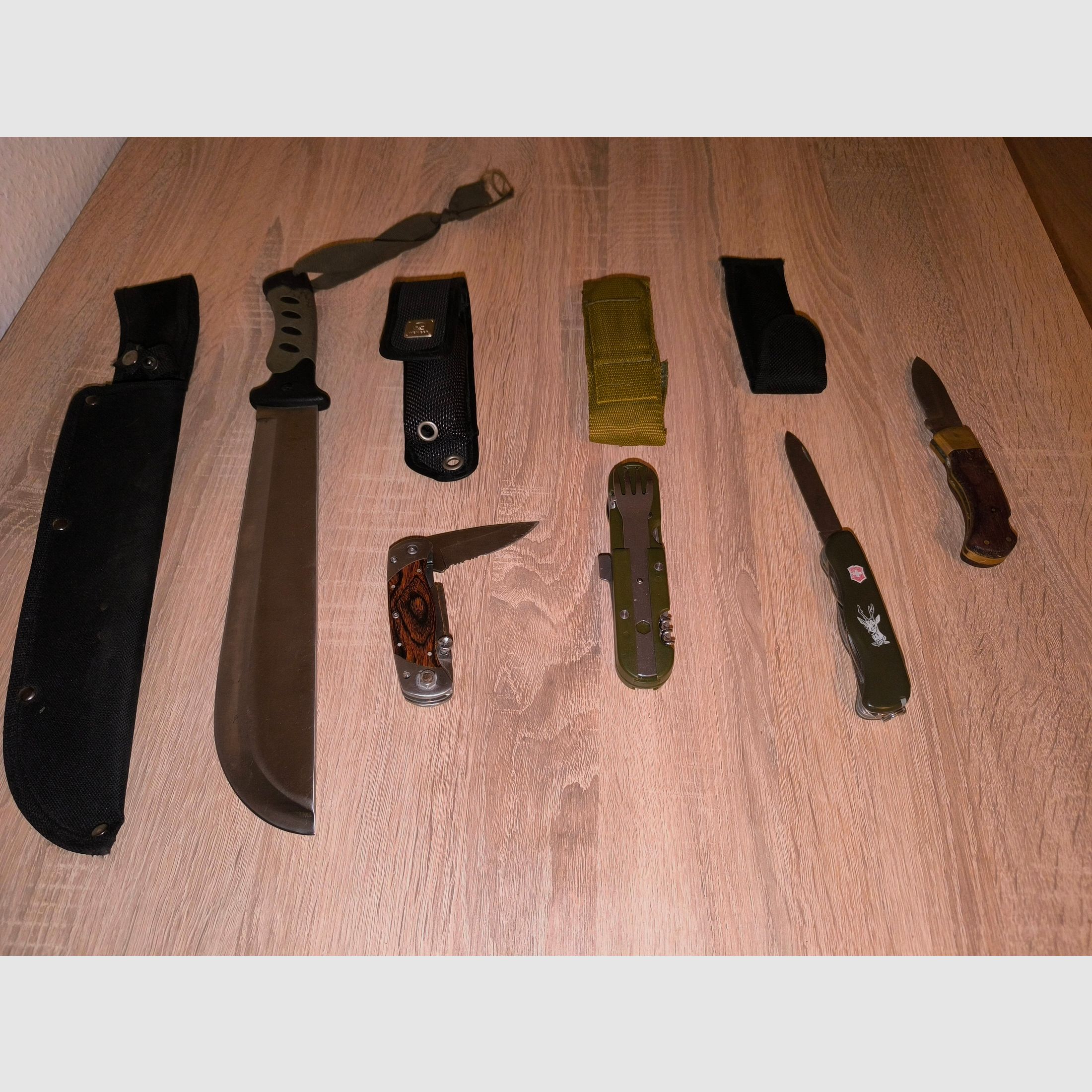 MESSER SET-  Busch-/Taschen-/Camping Messer 