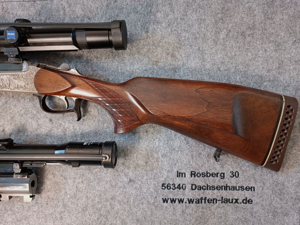 H. Blaser Isny K77 Luxus mit Wechsellauf 30-06 und Zeiss Diavari 3-12x56 T*