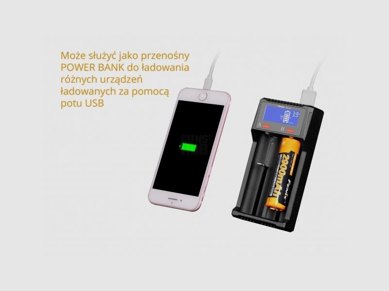 Fenix ARE-D2 USB-oplader, afbeelding 10 van 11