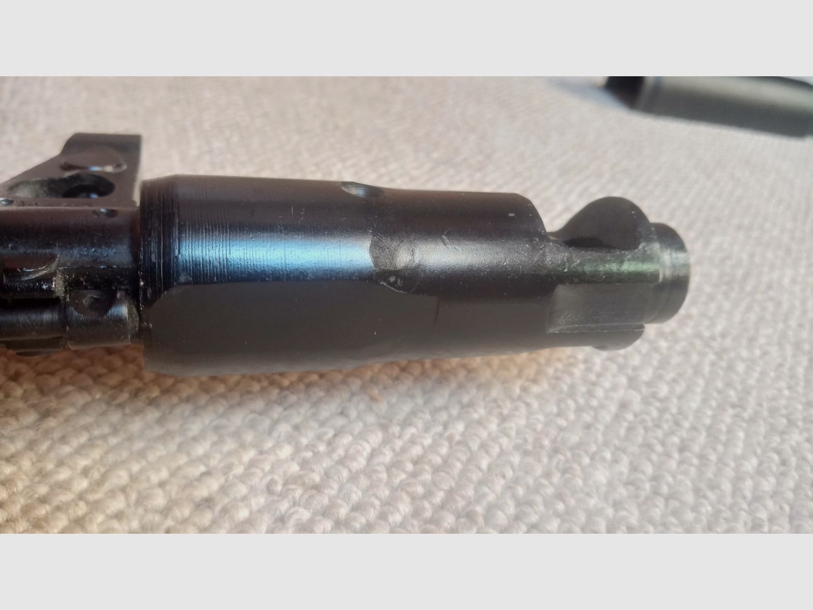 AK-100 24x1,5 Gewinde Flash Hider von Izhmash mit Produktionsnummer (Kompensator / Mündungsbremse / Mündungsfeuerdämpfer)