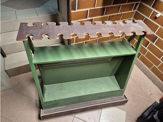 Soporte de rifle móvil