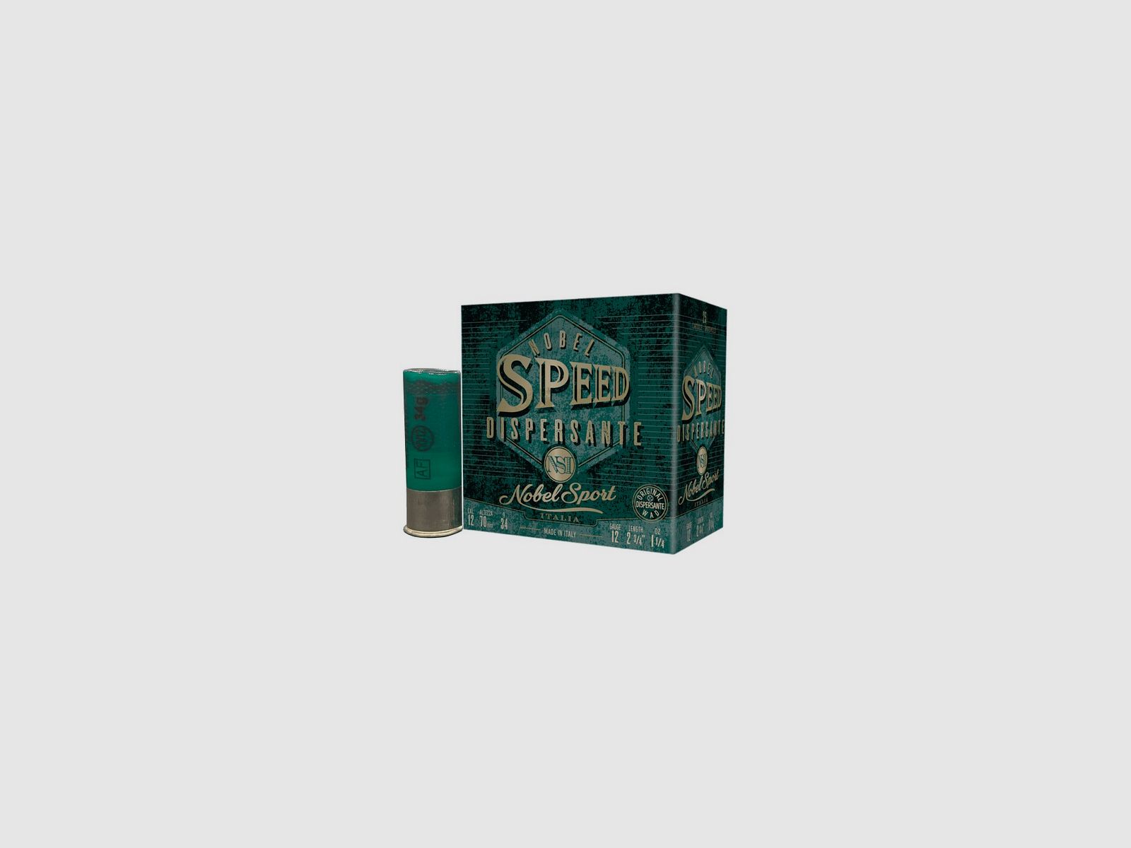Cartucce Nobel Speed Dispersante cal. 12/70 34 g piombo 10/12 mix
