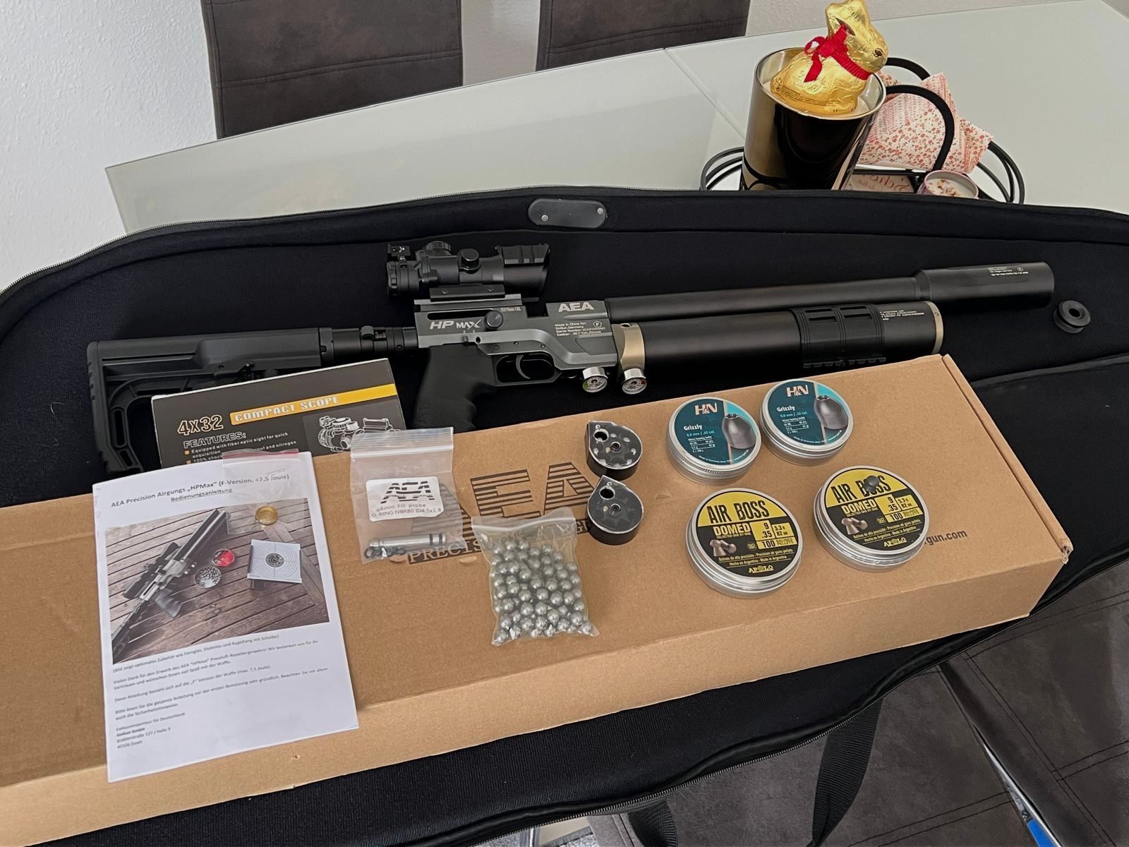 💥 AEA HP MAX 9mm 💥 inkl. Schalldämpfer 