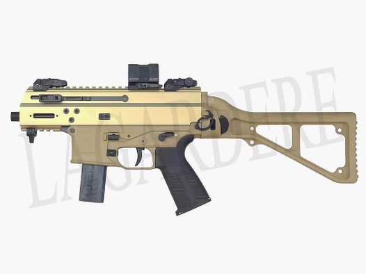 B&T APC9K PRO FALTSCHEIN TAN (SEMI-AUTOMATISCHES STURMGEWEHR)