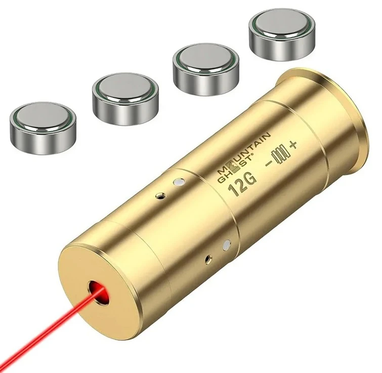 Laserpatroon voor richtkijkerkalibratie 12 Ga voor het inschieten van wapens kal. .12