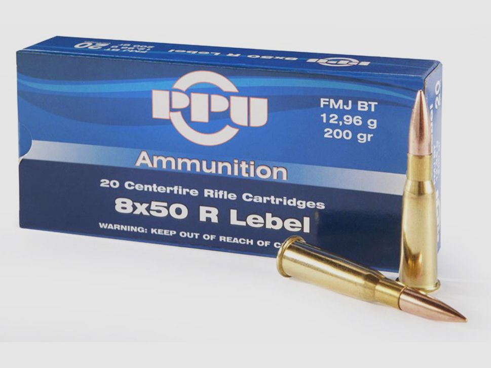 8x50r LEBEL PARTIZAN FMJ-BT (scatola da 20)