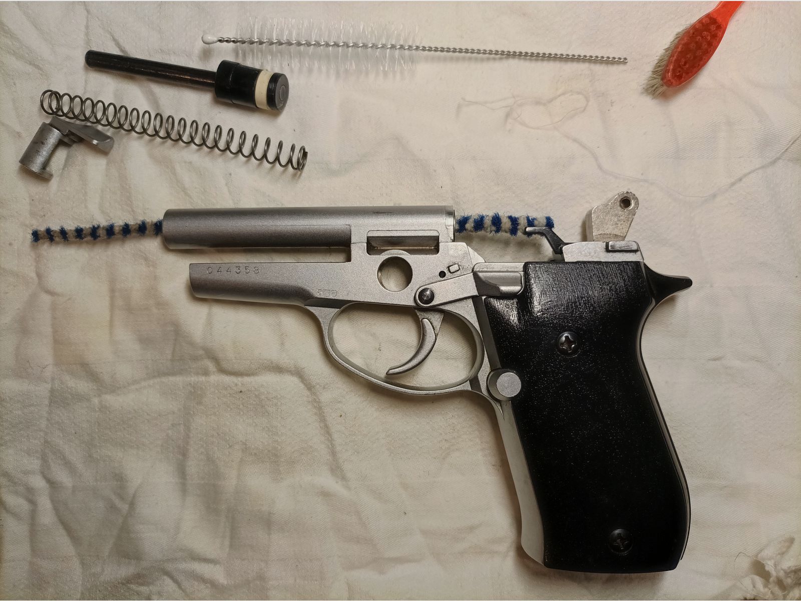 Weihrauch HW 94 Wygląd stali brązowe uchwyty z prawdziwego drewna PTB 855 Duży zestaw dla kolekcjonera