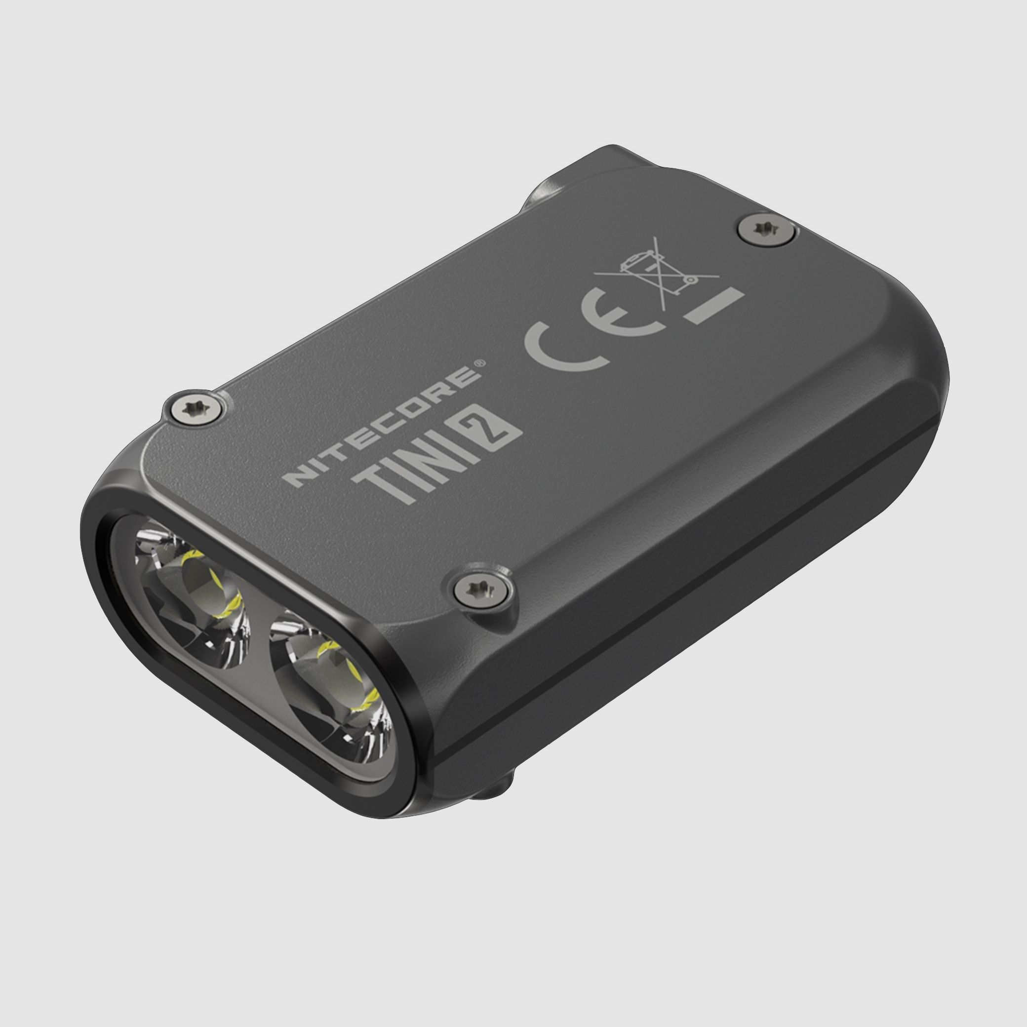 Nitecore TINI2 szara latarka LED 500 lumenów