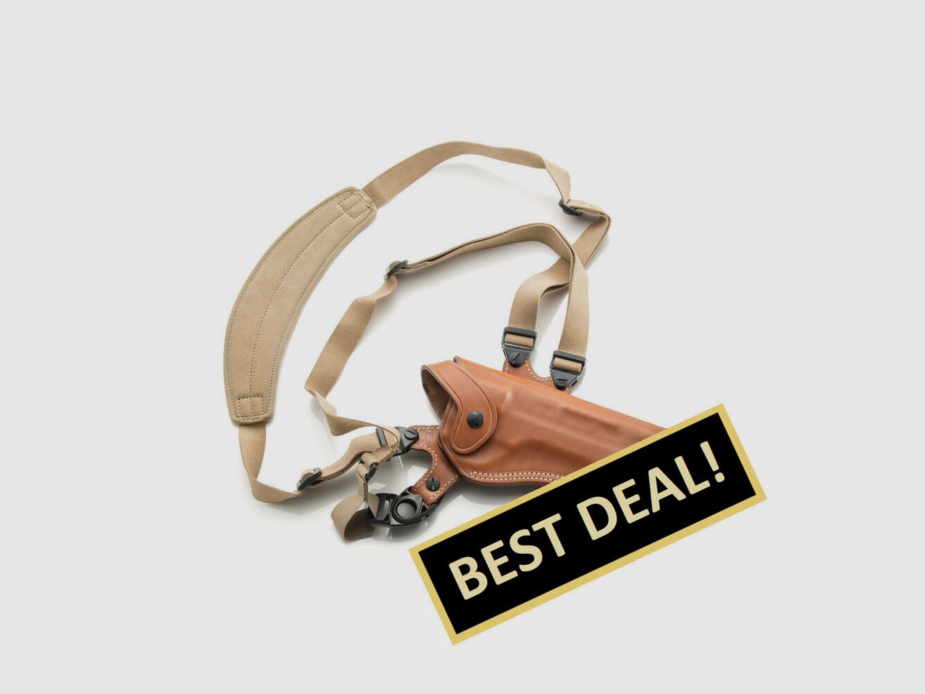 Chiappa leather holster 6'' for Rhino revolver - shoulder style