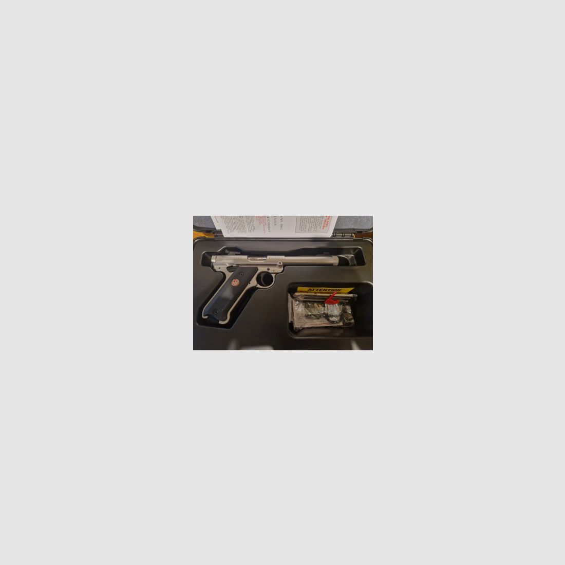 RUGER MARK IV TARGET .22 LFB.