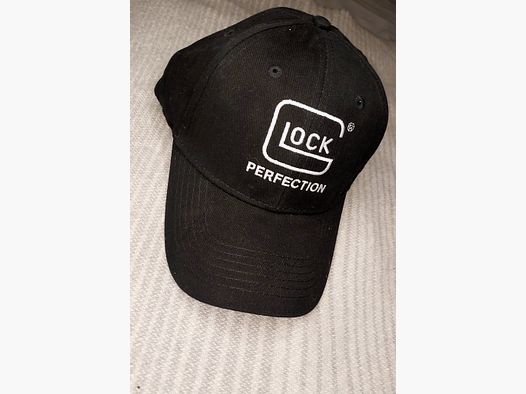 GLOCK Baseball Cap "Perfection" - Black/White - Official Merchandise