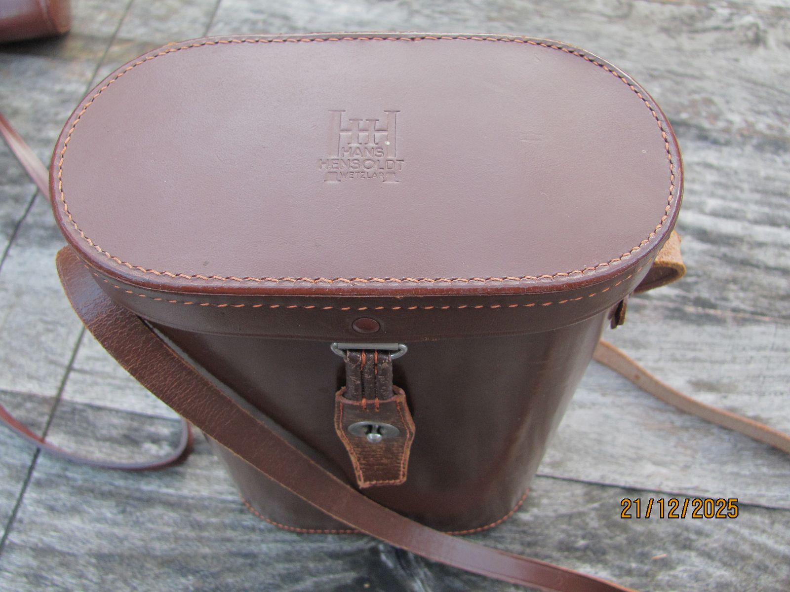 Original Hensoldt Dialyth 15x56 night vision binoculars in leather case TOP!