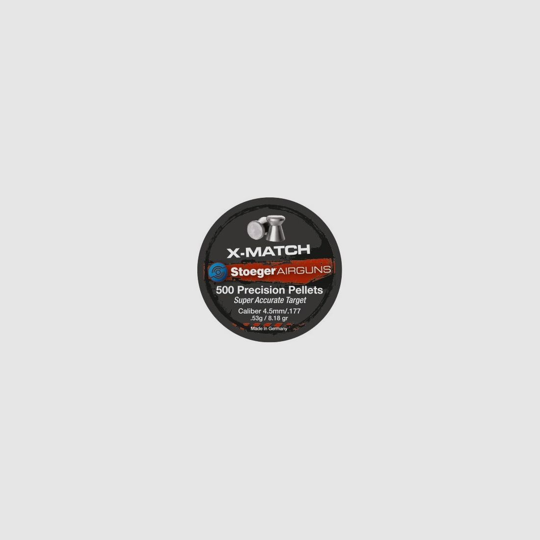 STOEGER PELLETES X-MATCH PRECISIÓN cal. 4,5 CONF. 500