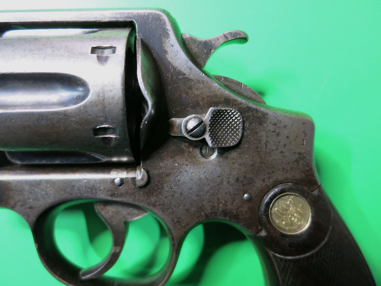 Rewolwer SMITH&WESSON model 44, M1915, .455Webley WKI US Army + UK, model 1 -Triplelock #73, zdjęcie 12 z 14