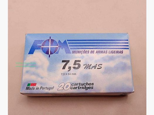 FOM, Portugalia naboje karabinowe