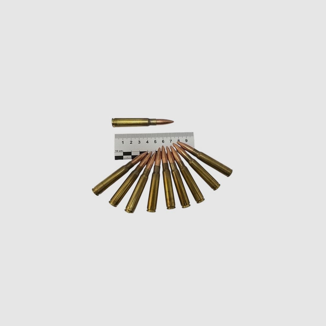 10-piece set 8x57 IS blank cartridges – decommissioning