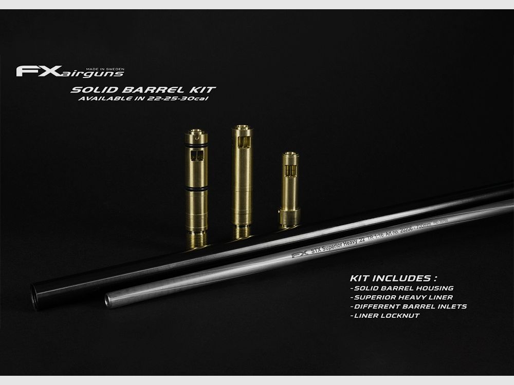 Kit de canon FX Airguns FX Solid — 5,5 mm (.22) · 600, image 2 sur 7