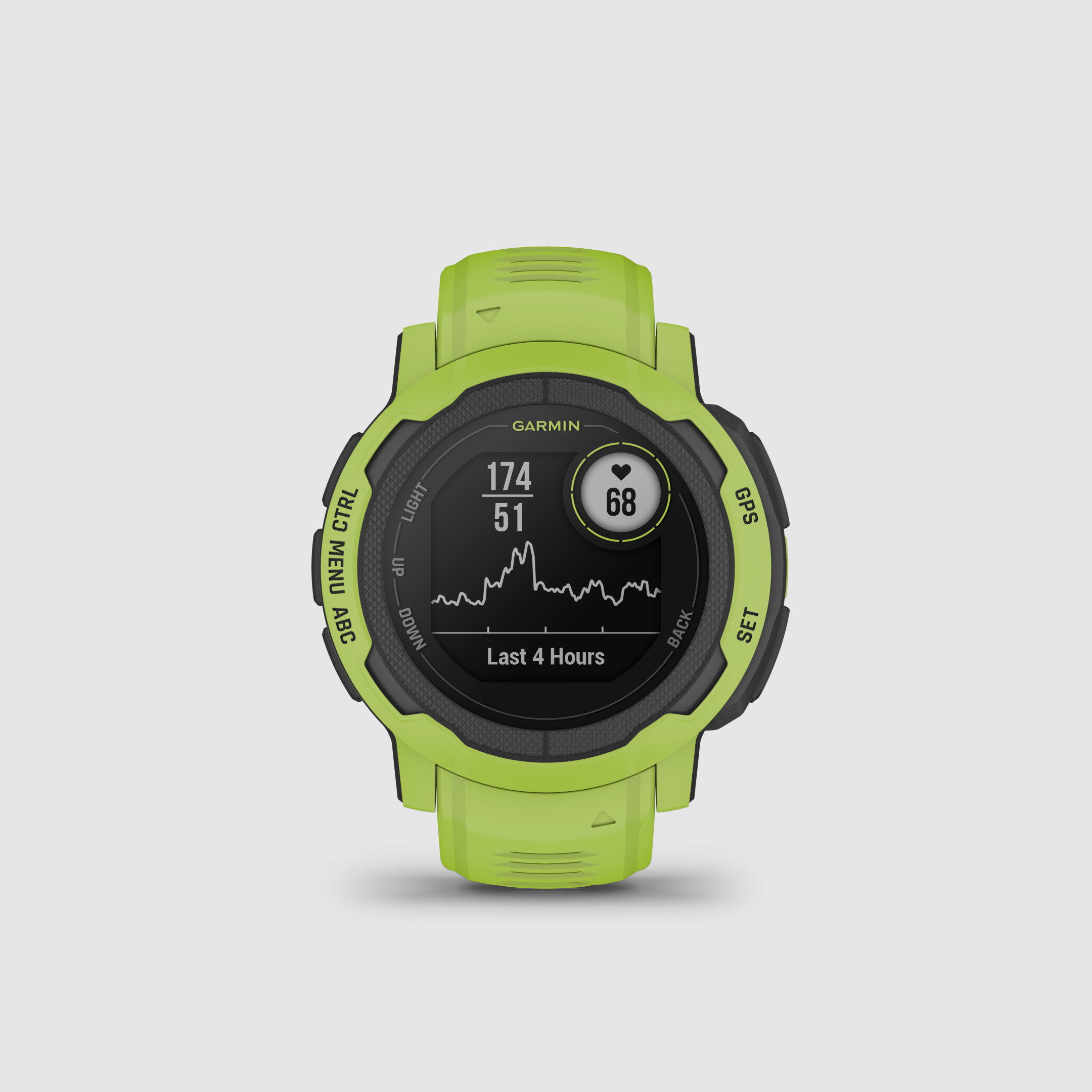 Garmin Instinct® 2 Limone mit Silikon-Wechselarmband 22 mm, Bild 6 von 9
