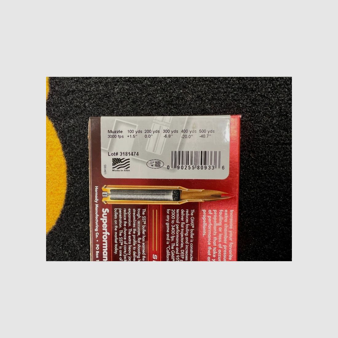 Hornady 308 Win SST 150 grs (x20), immagine 3 di 3