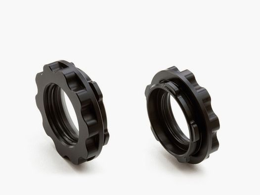 Präzise Jagen Verschlusskappe Groß mit Glas Für Klemmhülsen ab Ø62mm