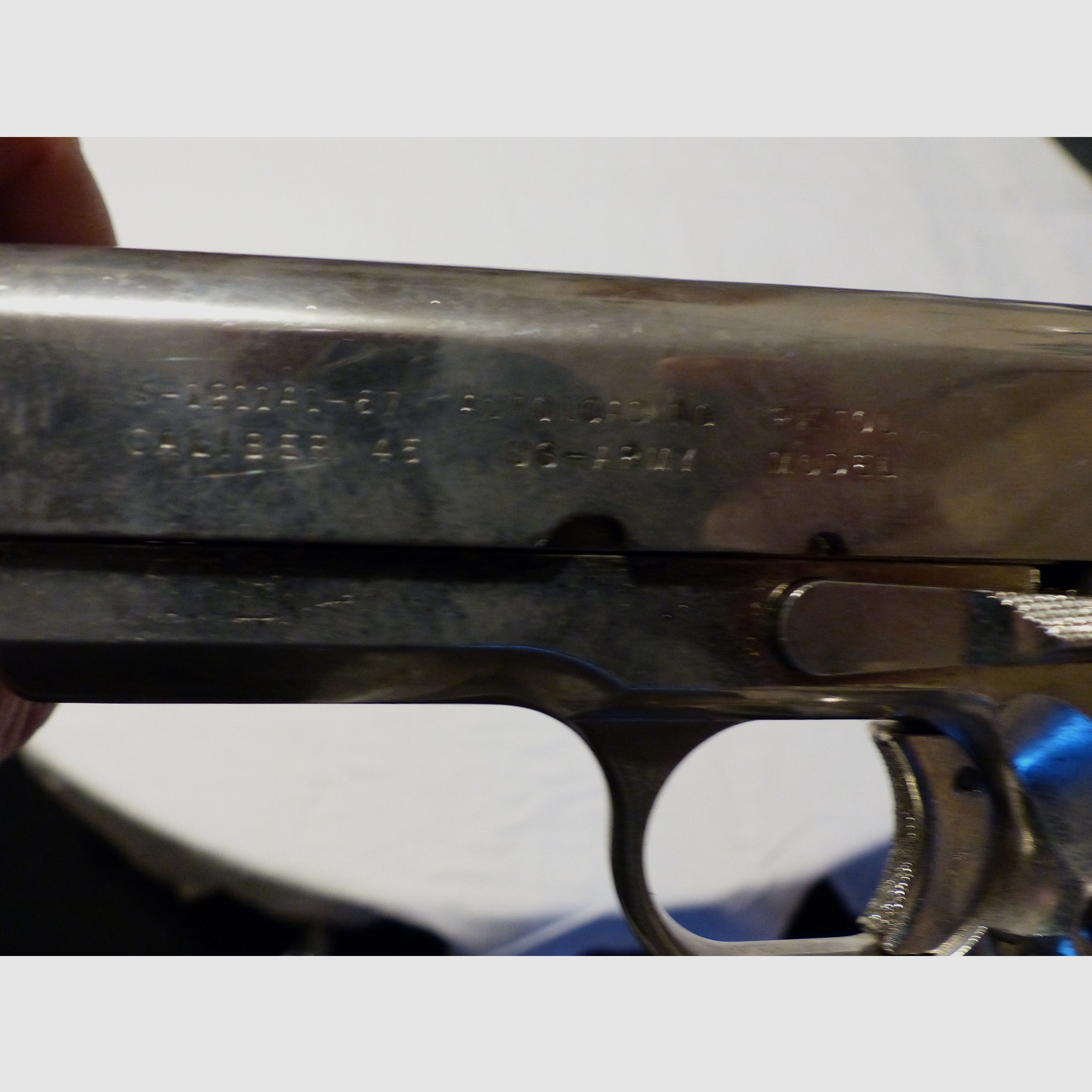 Colt Government Pistole M-1911A1-67 Cal. .45 ACP RMI Japan Vollmetall Deko 70er