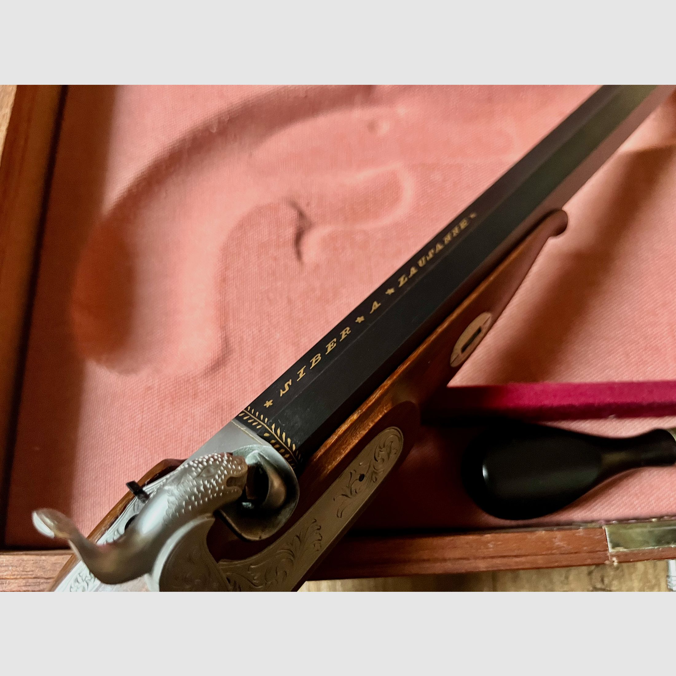 Hege Siber Lausanne Perkussionspistole